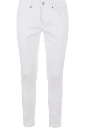 Dondup Skinny Fit Cotton Trousers