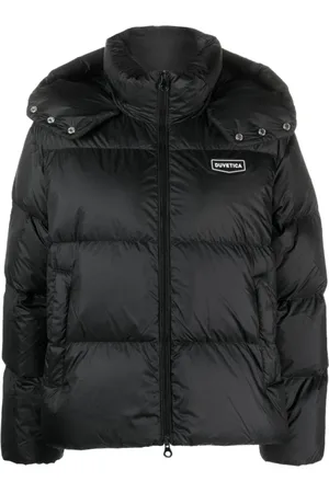 Duvetica Down Jackets, female, , M, Bellatrix Logo-Patch Padded Jacket