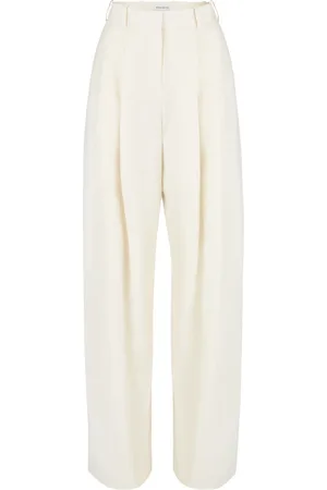 Nina Ricci Wide Trousers, female, , 3XL, Pleated Wide-Leg Trousers
