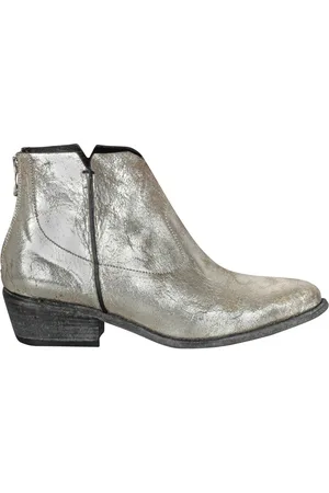 Curiosité Vintage Texan Leather Ankle Boots