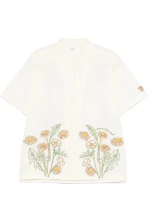 Universal Works Floral Embroidered Shirt