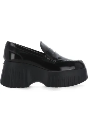 Hogan H-Stripes Wedge Loafer