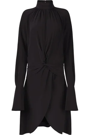 Nina Ricci High Neck Midi Dress