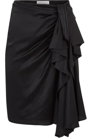 Nina Ricci Midi Skirts, female, , XS, Asymmetric Bow Skirt