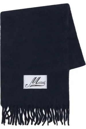 Marni Winter Scarves, male, , ONE SIZE, Brushed Alpaca Scarf