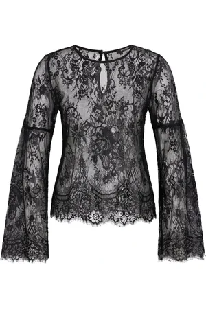Bruuns Bazaar Blouses, female, , XS, Elegant Lace Blouse