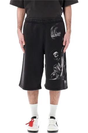 OFF-WHITE Long Shorts, male, , S, S. Matthew Over Sweatshorts