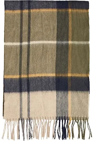 Barbour Winter Scarves, male, , ONE SIZE, Soft Tartan Scarf for Cold Days