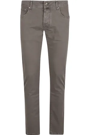 Jacob Cohen Grey Jeans Ss25 Elevate Style