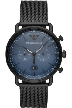Emporio Armani Watches, unisex, , ONE SIZE, Quartz Watch - 43mm Stainless Steel Case