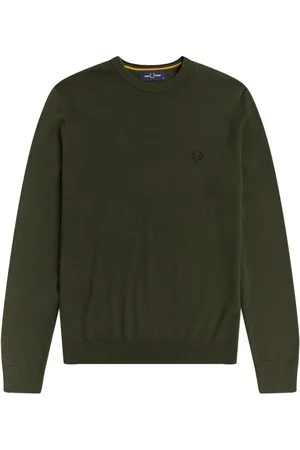 Fred Perry Round-neck Knitwear, female, , XL, Authentic Crew Knit