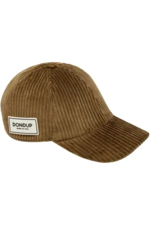 Dondup Caps, male, , ONE SIZE, Velvet Baseball Hat