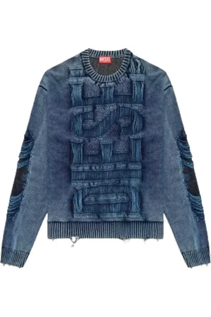 Diesel Round-neck Knitwear, male, , XL, Rottissimo Stylish Jacket
