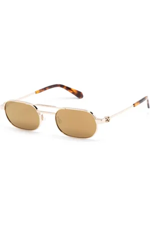 OFF-WHITE Sunglasses, unisex, , 55 MM, Gold Sunglasses
