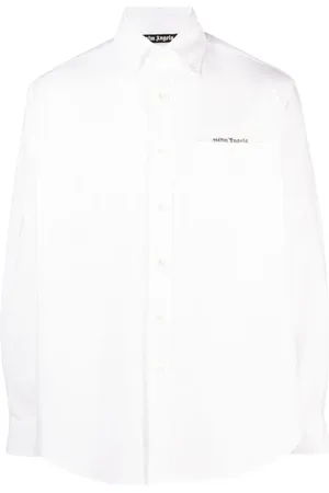 Palm Angels Formal Shirts, male, , M, Sartorial Tape Shirt