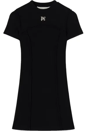 Palm Angels Embroidered Logo Dress