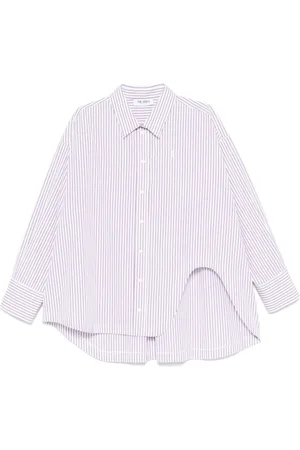 The Attico Embroidered Logo Classic Collar Shirt