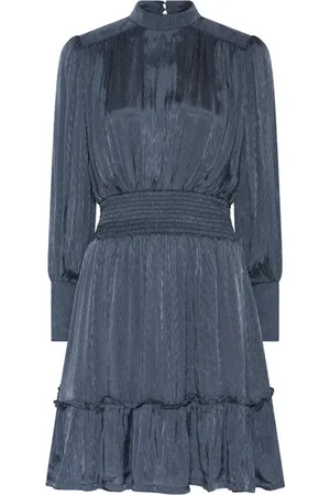 Bruuns Bazaar Short Dresses, female, , M, Vintage Indigo Smock Dress