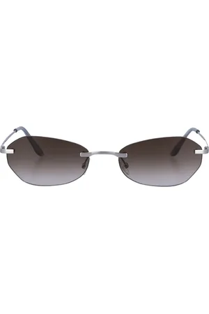 OUR LEGACY Sunglasses, male, , ONE SIZE, Stylish Grey Sunglasses with Brown Lenses