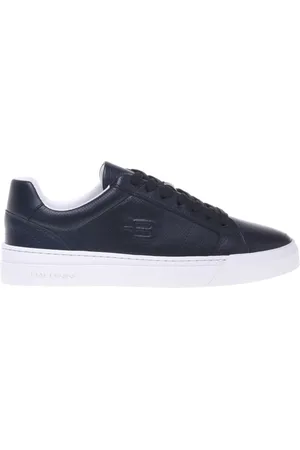 BALDININI Sneakers, male, , 9 UK, Tumbled and stamped leather trainer