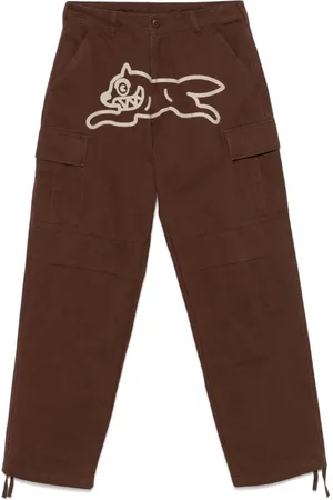 ICECREAM Cargo Trousers with Belt Loops