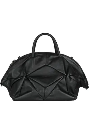 vic matiè Handbags, female, , ONE SIZE, Leather handbag with engraved logo