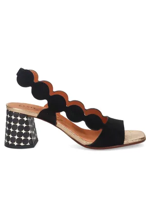 Chie Mihara High Heel Sandals, female, , 7 UK, Suede Leather Heels with Buckle
