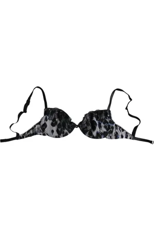 Roberto Cavalli Bras, female, , M, Leopard Print Lace Bra