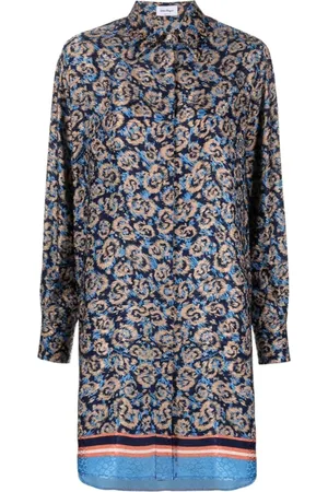Salvatore Ferragamo Shirt Dresses, female, , S, Casual Long Sleeve Shirt Dress