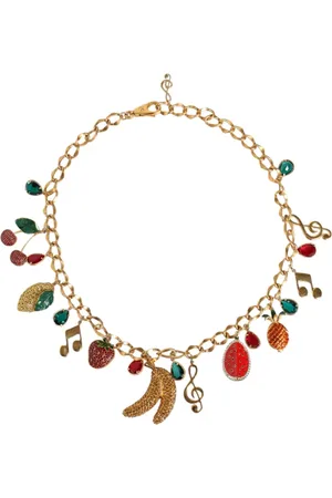 Dolce & Gabbana Crystal Embellished Waist Chain Belt