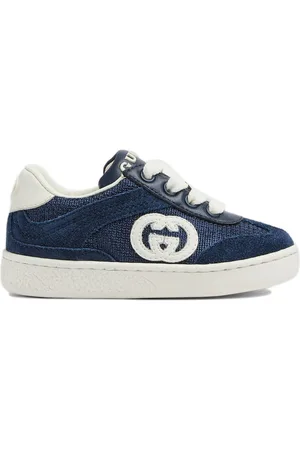 Gucci Sneakers, female, , 26 EU, Trainers with Interlocking G Logo