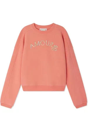 BONPOINT Cotton Sweatshirt Rosa