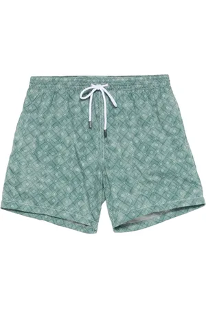 BARBA Polyester Swim Shorts with Side Pockets