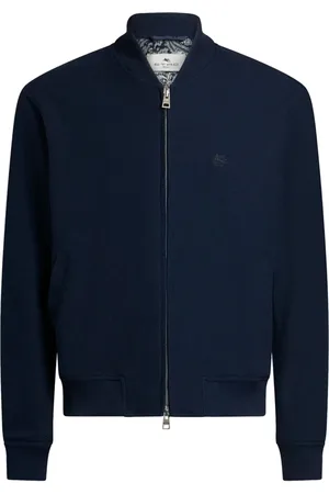 Etro Bomber Jackets, male, , 2XL, Cotton Bomber Jacket with Paisley Lining