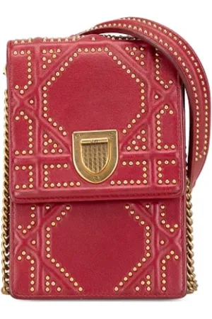 Dior Pre-owned Cross Body Bags, female, , ONE SIZE, Pre-owned Leather crossbody-bags