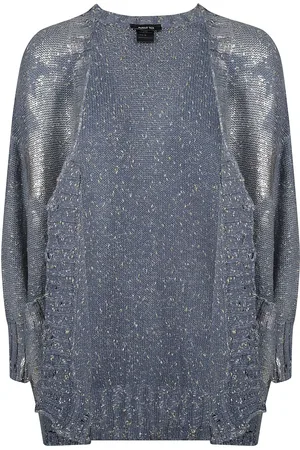 AVANT TOI Clear Metallic Jumper Made in Italy