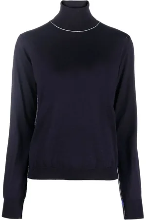 Maison Margiela Turtlenecks, female, , L, Roll-Neck Knitted Jumper