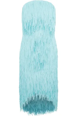 Bottega Veneta Midi Dresses, female, , XS, Fringed Midi Dress