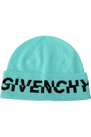 Givenchy Beanies, unisex, , ONE SIZE, Aquamarine Beanie with Signature Logo