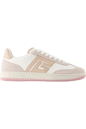 Balmain Sneakers, female, , 3 UK, Leather Trainers - Swan Style