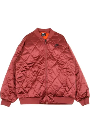 Nike Bomber Jackets, female, , M, Bomber Jacket in Satin