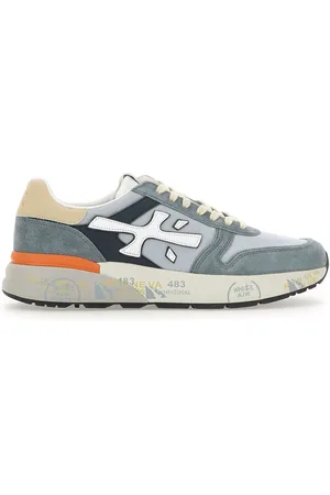 Premiata Sneakers, male, , 11 UK, Blue T-shirts and Polos Mick 7245