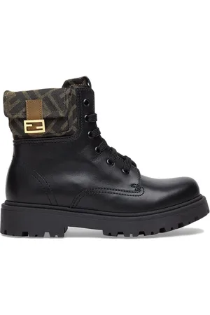 Fendi Boots, male, , 31 EU, Lace-up Kids Boots