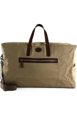 The Bridge Weekend Bags, unisex, , ONE SIZE, Modern Travel Duffle Bag in Brown