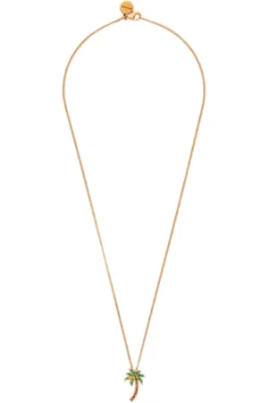 Palm Angels Necklaces, female, , ONE SIZE, Palm Tree Pendant Necklace
