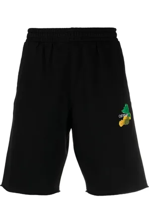 OFF-WHITE Long Shorts, male, , XS, Brush Arrow Bermuda Shorts