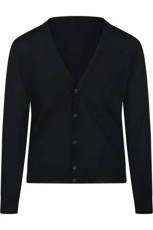 Emporio Armani Cardigans, male, , XL, Nero Cardigan