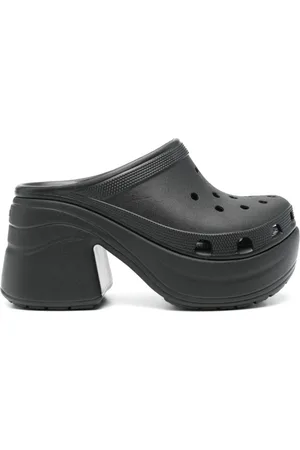 Crocs Heeled Mules, female, , 5 UK, Siren Clog Heeled Sandals