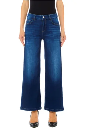 Liu Jo Wide Jeans, female, , W24, Wide Flare Jeans