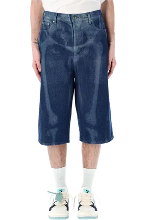OFF-WHITE Denim Shorts, male, , W31, Body Scan Denim Shorts